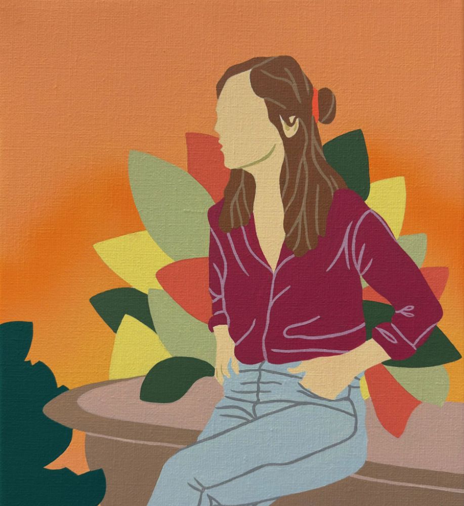 I fell in love III, 33 cm x 24 cm
